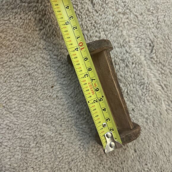 Unique Solid Wooden Miniature Doll decor furniture handmade Bench - Picture 9 of 10